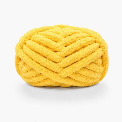 Bright Yellow - Chunky Yarn 250g Ball