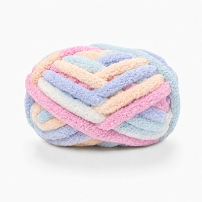 Cotton Candy Variegated - Chunky Yarn 250g Ball
