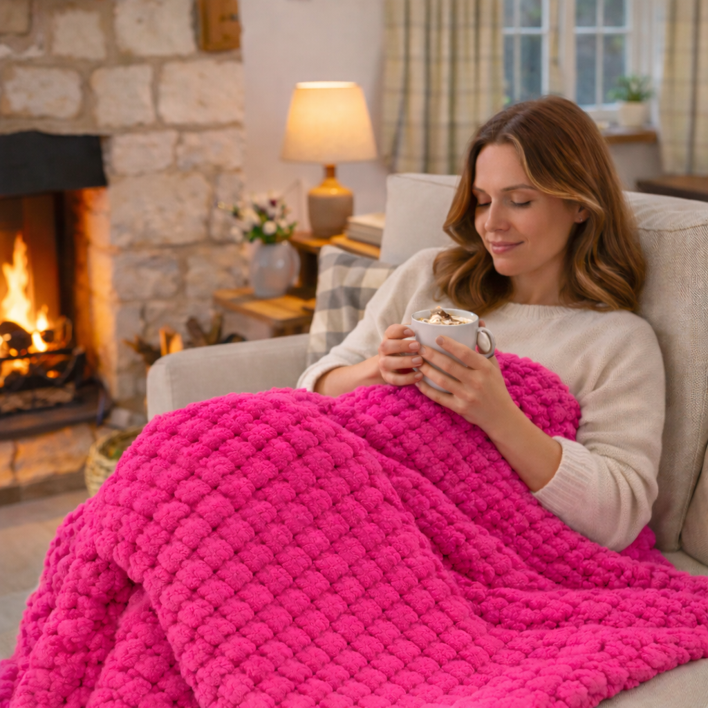 Fuchsia - Chunky Yarn 250g Ball