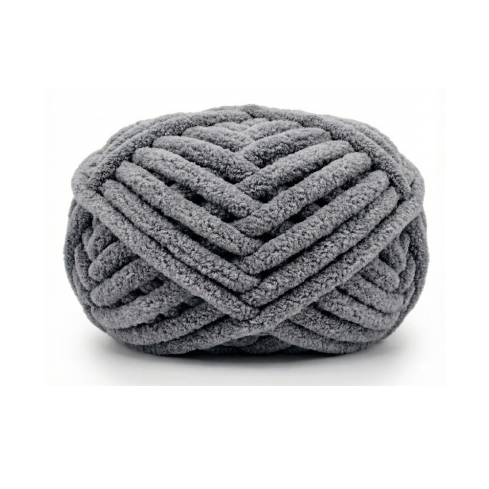 Grey - Chunky Yarn 250g Ball
