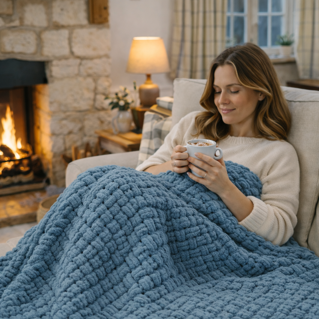 Heritage Blue - Chunky Yarn 250g Ball