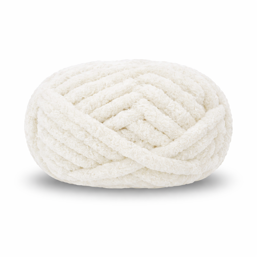 Pure White - Chunky Yarn 250g Ball