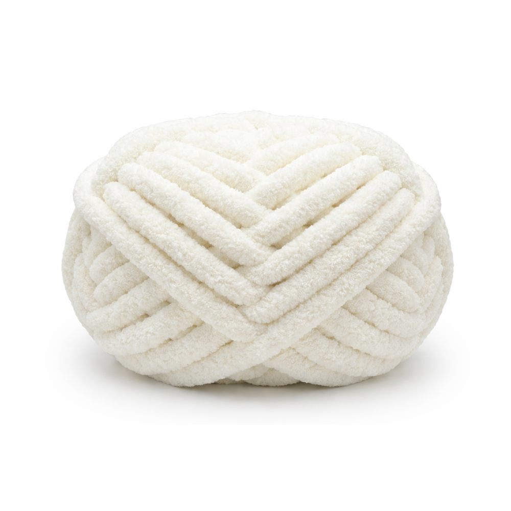 White - Chunky Yarn 250g Ball